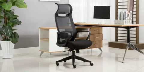 تصویر 1 از صندلی اداری طبی با پشتی حمایتی استاندارد